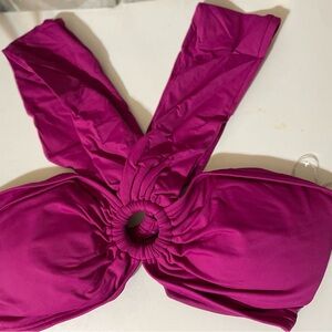 Carmen Marc Valvo Fuchsia Bra